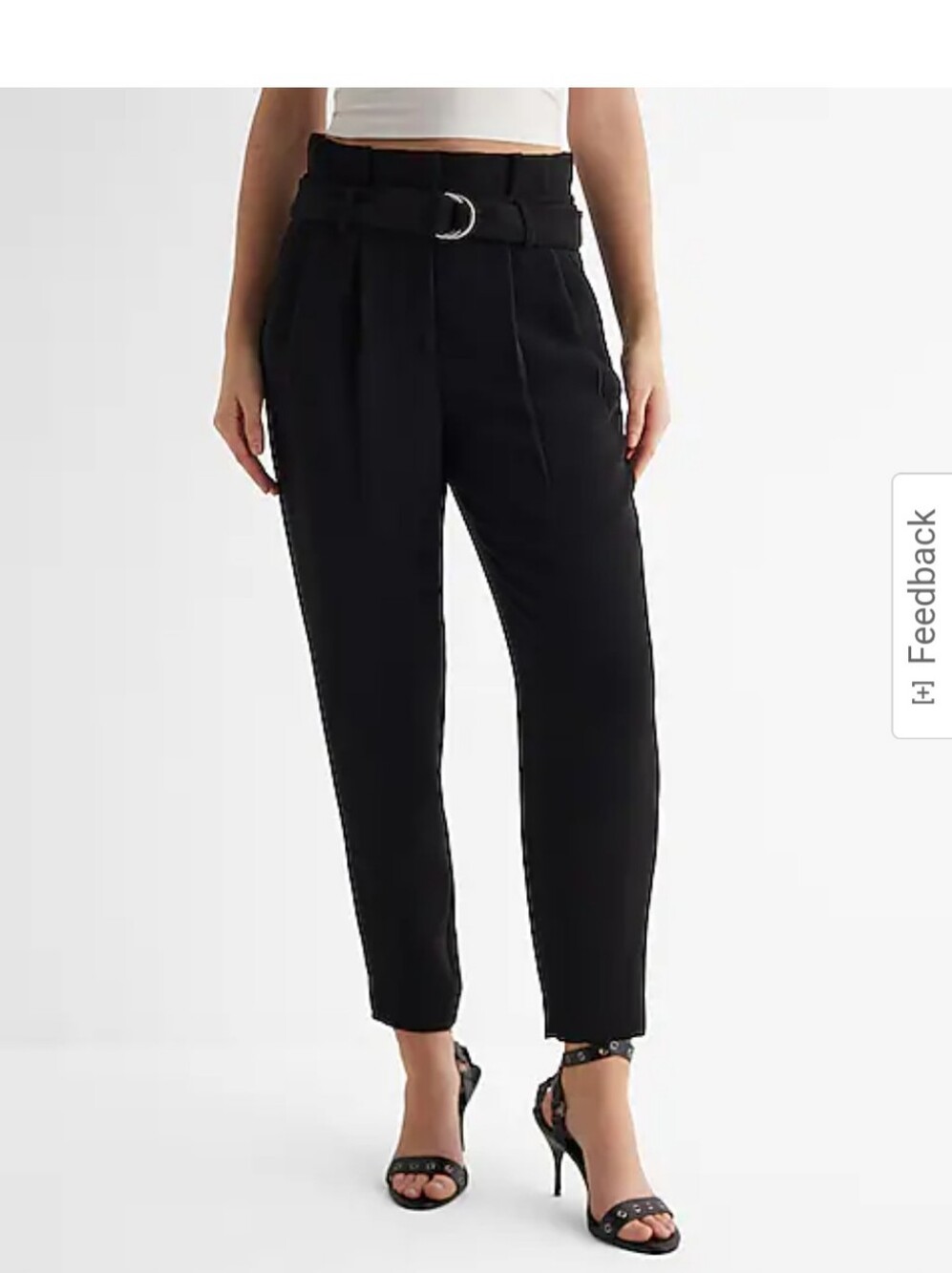 Paperbag Ankle Pants